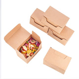 Kraft Paper Gift Box, Wedding Decoration, Baby Shower Candy Packaging Box, Cartons Chocolate Wedding Party Gifts For Guests, with Hemp Rope, BurlyWood, 10x6x6cm, Rope: about 54.3x1cm, Tap: 5x2.4cm