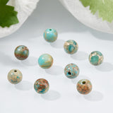 Natural Regalite/Imperial Jasper/Sea Sediment Jasper Beads Strands, Round, Dyed, 8mm, Hole: 1mm, about 48pcs/strand, 15.7 inch, 2strands/box