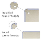 Vintage Metal Tin Sign, Wall Decor for Bars, Restaurants, Cafes Pubs, Fresh Brewed Coffee Pattern, 30x20cm