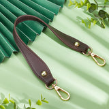 PU Leather Shoulder Strap, with Alloy Swivel Clasps, for Bag Straps Replacement Accessories, Coconut Brown, 37x2.7x1cm