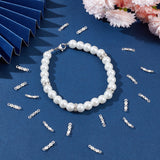 20Pcs 925 Sterling Silver Bead Tips, Calotte Ends, Clamshell Knot Cover, Silver, 2mm, Hole: 1mm