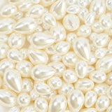 Eco-Friendly Glass Pearl Beads Strands, Teardrop, Mixed Color, 9x7mm, Hole: 1mm, 150pcs/box