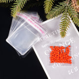 OPP Cellophane Bags, Small Jewelry Storage Bags, Self-Adhesive Sealing Bags, Rectangle, Clear, 7x5cm, Unilateral Thickness: 0.035mm, Inner Measure: 4.5x5cm