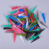 TT Tapered Tips Dispensing Needles, Dispensing Tips Glue Dispensing Needle, Mixed Color, 32x7.5mm, 80pcs/set