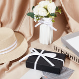 Satin Rope, for Women's Wedding Dress Zipper Replacement, Adjustable Fit Satin Corset Back Kit, White, 2090x13x1mm