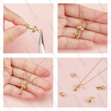 8Pcs 2 Style Brass Pendants, with Enamel, Mushroom, Real 18K Gold Plated, 12~20x9.5~10x8.5~9.5mm, Hole: 3mm, 4pcs/style