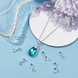 8Pcs 4 Style 925 Sterling Silver Pendant Bails, Ice Pick Pinch Bails, with 925 Stamp, Silver, 12~13mm, Hole: 3~4mm, Pin: 0.5~0.8mm, 2Pcs/style