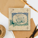 Custom PVC Plastic Clear Stamps, for DIY Scrapbooking, Photo Album Decorative, Cards Making, Book, 160x110x3mm