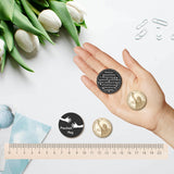 2Pcs 2 Style PU Leather Guitar Clip, with Stainless Steel Ring & Commemorative Coins, for DIY Musical Instrument Accessories, Palm Pattern, 1pc/sytle