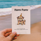 Custom PVC Plastic Clear Stamps, for DIY Scrapbooking, Photo Album Decorative, Cards Making, Dog, 160x110x3mm