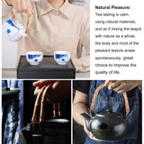 4Pcs U-shape Bamboo Brass Teapot Handle, DIY Replacement Kung Fu Teapot Accessories Supplies, Wheat, 108x173x10.5mm