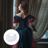 Cloth Victorian Pannier, Bustle Pads, Garment Accessories, Moon, White, 1585mm