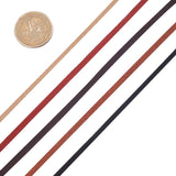 Faux Suede Cord Sets, Faux Suede Lace, Mixed Color, 5x1.5mm