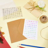 Daily Theme Transparent Silicone Stamps Set, for DIY Scrapbooking, Food, 110x160x2.5mm