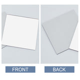 Square Shape Glass Mirror, for Folding Compact Mirror Cover Molds, White, 76~100x76~100x1.5mm, 20pcs/set