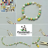 Tibetan Style Alloy Rondelle Tube Bails, Loop Bails, Mixed Color, 8x5mm, Hole: 2mm, 150pcs/box