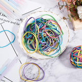 Elastic Rubber Band Ball, Colorful, Ball: 50~60mm, 5pcs/set