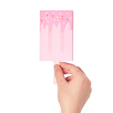 Cardboard Paper Box, Ice-cream, Pink, 10.5x6.8x2.2cm