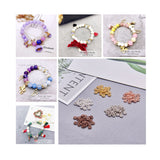 Gear Tibetan Style Alloy Spacer Beads, Flower, Antique Silver, 9x1.6mm, Hole: 2.5mm, 400pcs/set