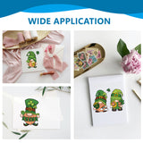 Custom PVC Plastic Clear Stamps, for DIY Scrapbooking, Photo Album Decorative, Cards Making, Gnome, 160x110mm