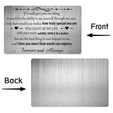 Rectangle 201 Stainless Steel Custom Blank Thermal Transfer Wallet Card, Stainless Steel Color, 550x850x0.7mm