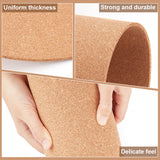 Cork Sheets, for Kitchen Hot Mats, Cup Mats, Bulletin, Square, 300x300x4mm