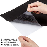 EVA Sheet Foam Paper, with Adhesive Back, Rectangle, Black, 30x21x0.3cm