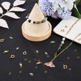 24Pcs 3 Style Brass Lobster Claw Clasps & Spring Ring Clasps, with 20Pcs Open Jump Rings, Real 18K Gold Plated, 10~13x6~10x2.5~3.5mm, Hole: 1.2~3mm, 6Pcs/style