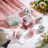 Transparent Plastic PET Box Gift Packaging, Waterproof Folding Cartons, Cube, Clear, 8x8x8cm