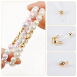 800Pcs 4 Styles 304 Stainless Steel Spacer Beads, Rondelle, Real 24K Gold Plated, 1.5~3x1~2mm, Hole: 0.8~1.8mm, 200pcs/style