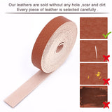 PU Leather Fabric Plain Lychee Fabric, for Shoes Bag Sewing Patchwork DIY Craft Appliques, Saddle Brown, 1.25x0.15cm