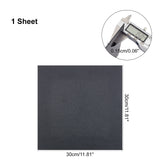 ABS Sheet, Single-Sided Matte, Mould Making, Rectangle, Black, 30x30x0.15cm