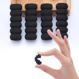 EVA Foam Pencil Gripper,  Pencil Holder, for Kids Students, Black, 37.5x12.5mm, Inner Diameter: 8mm