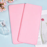 Rectangle Felt Bag Bottom Shapers, for Knitting Bag, Women Bags Handmade DIY Accessories, Pink, 30.5x13x0.5cm