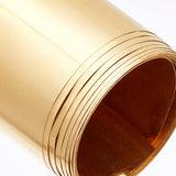 Copper Rolls, for Mechanical Cutting, Precision Machining, Mould Making, Gold, 20x0.003cm