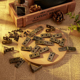 Iron Hinge, with Screw, Jewelry Box Accessories, Rectangle, Antique Bronze, 60x15.5x1.5mm