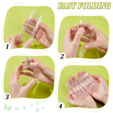 PVC Plastic Gift Storage Pillow Case, Gift Packaging Supplies, Clear, 11.5x8x2.9cm