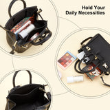 DIY Crossbody Bag Making Kits, including Imitation Leather Bottom, Covers, Strap, Cotton Threads, Cords, Alloy & Iron Clasps, Screwdriver, Needle, Black, Thread: 1mm