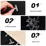 36Pcs Acrylic Honeycomb Bed Pins, Hold Down Pins, Laser Engraver and Cutter Machine Accessories, Clear, 2.5x2.5x0.5cm