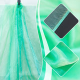 Two Tone Polyester Organza Fabric, Clothing Accessories, Spring Green, 150x0.01cm, about 3m/sheet