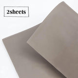 2 Sheets Photosensitive Stamp Seal Pad, Material for Photosensitive Stamp Plate, Gray, 15x33.5x0.65cm