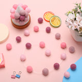 40Pcs 4 Colors Wool Felt Balls, Pom Pom Balls, for DIY Decoration Accessories, Mixed Color, 20mm, 10pcs/color