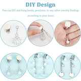 40Pcs 2 Style 304 Stainless Steel Clip-on Earring Findings, Stainless Steel Color, 12.5~22x6~15x8mm, 20Pcs/style