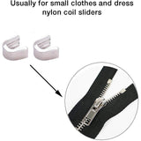Clothing Accessories, Brass Zipper Repair Down Zipper Stopper and Plug, Mixed Color, 6.8x5.2x1.1cm, 3pcs/set, 10sets/color, 30sets/box