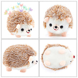 DIY Jewelry Making Kit, Including 1Pc Hedgehog Shaped Cotton Needle Cushion, Velet Cloth Needle Holder Pillow, 50Pcs Butterfly Iron Head Pins, Mixed Color, 115x100x97mm