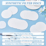 100Pcs 2 Style Circular Quantitative Filter Paper, Laboratory Filter Paper, Funnel Filter Paper, White, 90x0.15mm, 50pcs/style