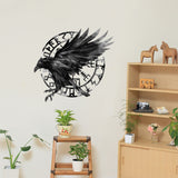 PVC Wall Stickers, Wall Decoration, Eagle Pattern, 540x290mm, 2 style, 1pc/style, 2pcs/set