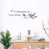Rectangle PVC Wall Stickers, for Home Living Room Bedroom Decoration, Word, Heart Pattern, 290x790mm