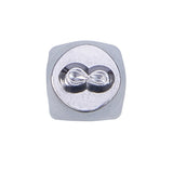 Iron Metal Stamps, for Imprinting Metal, Wood, Leather, Infinity Pattern, 64.5x10x10mm