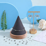 240Pcs 3 Style 304 Stainless Steel Crimp Beads Covers, Stainless Steel Color, 3.5~6.5x4~5.8mm, Hole: 1.4~1.8mm, 80pcs/style